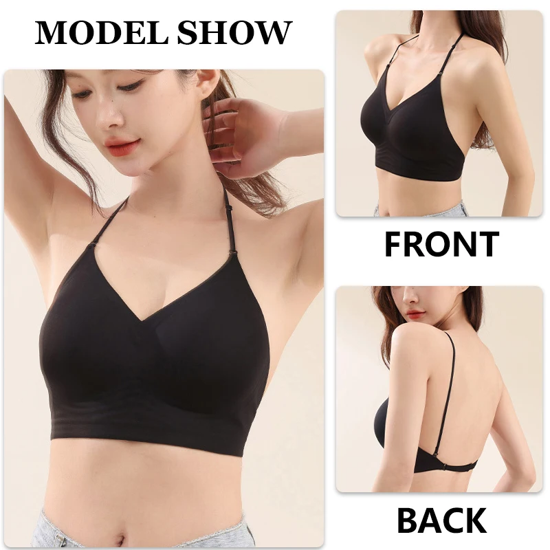 Multiway Halter Bralette Women - Convertible Bra Multiway บทวิจารณ์และราคา