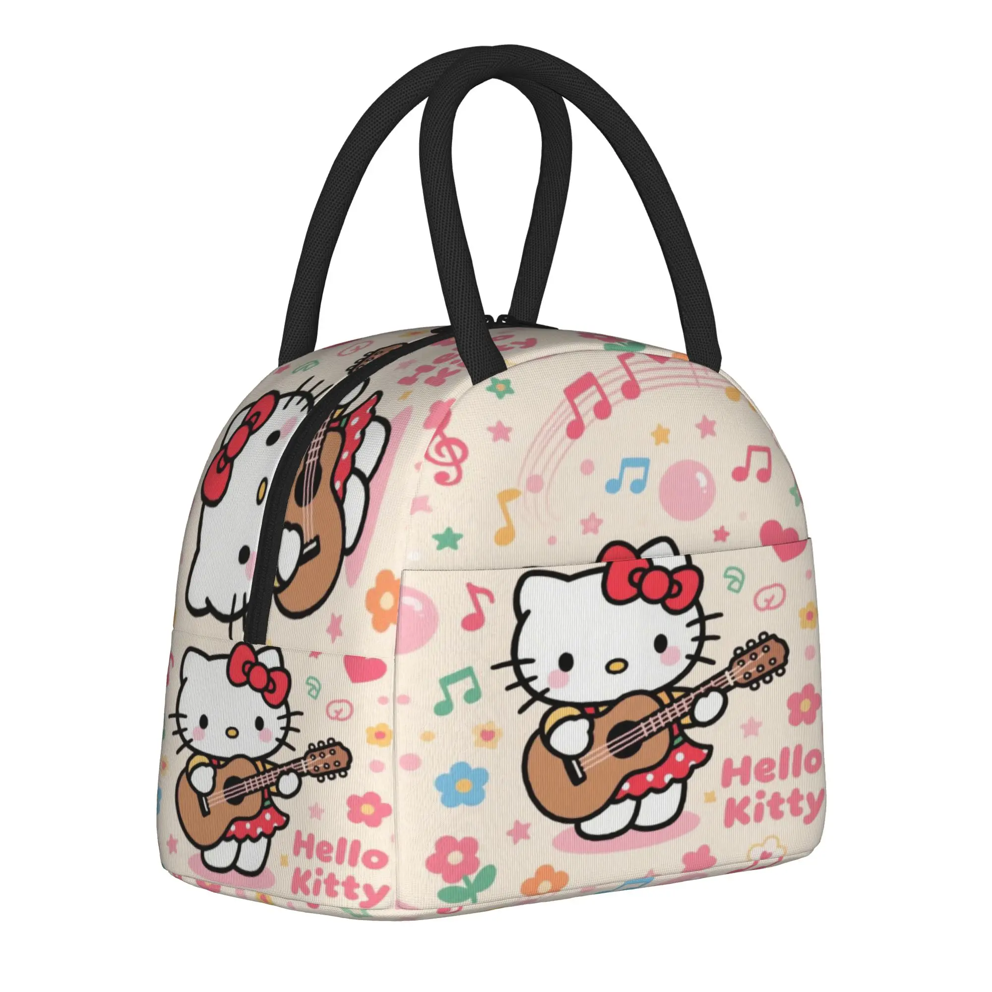 

Insulated Lunch Tote Bag hellos kittys Merch Lunch Food Box Y2K Thermal Cooler Bento Box For School