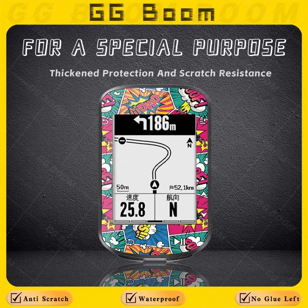 دراجة GPS الكمبيوتر الدراجات ملصق حماية شاشة تعمل باللمس قذيفة الملحقات مقاوم للماء المضادة للخدش تستخدم ل IGPSPORT BSC300 #2