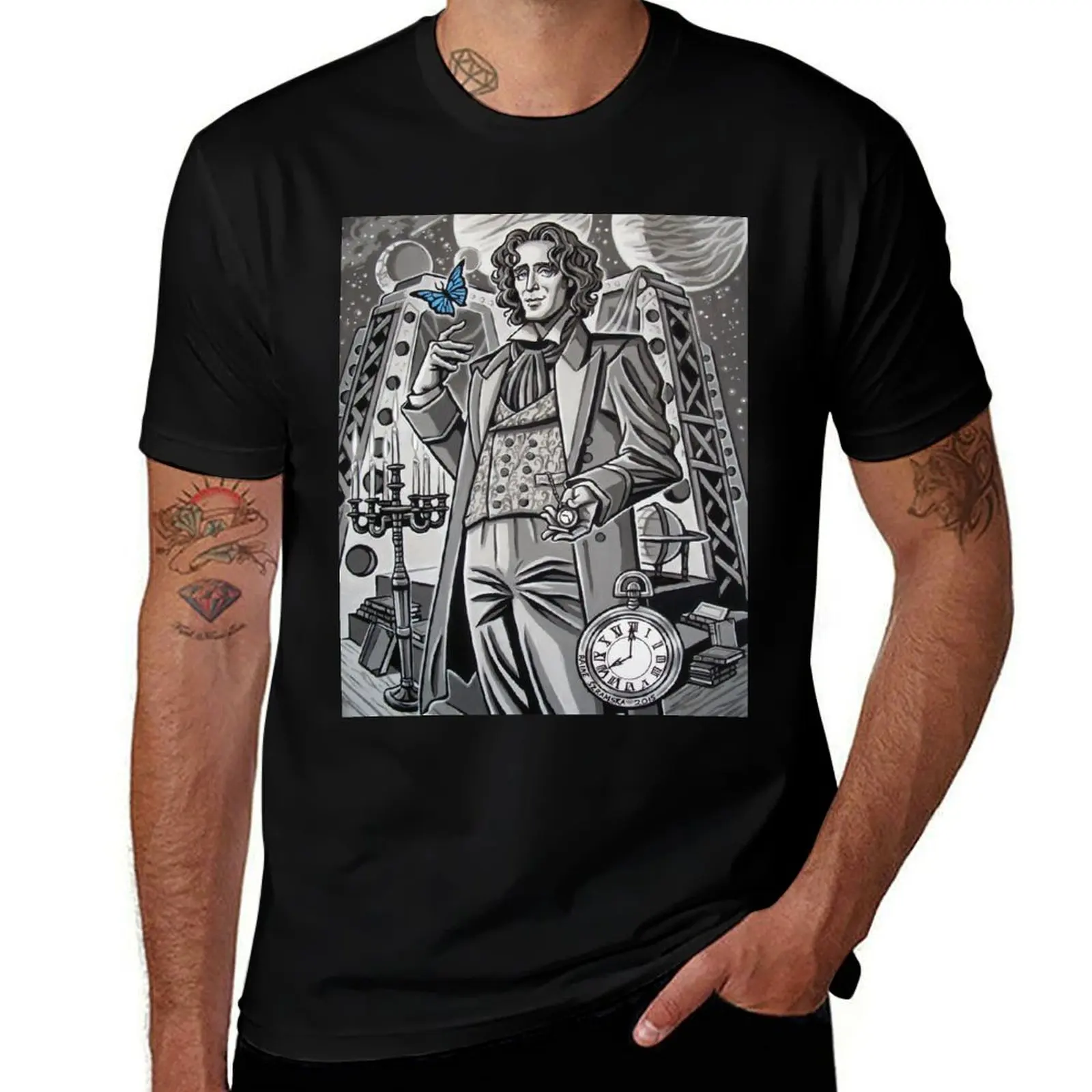 

The Eighth Doctor T-Shirt customs tees mens workout shirts