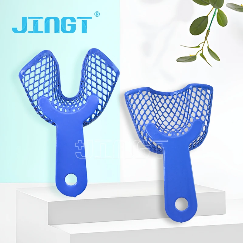 JINGT Plastic Steel Mesh Dental Trays High Hardness Precision Reusable Dentist Tools Dentistry Lab Material Teeth Holder Trays