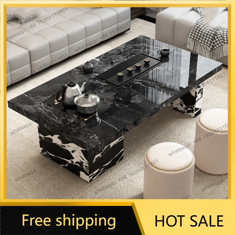 Factory Direct Sales Simple Industrial Coffee Table Luxury Decoration Living Room Designer Coffee Table Aesthetic Service Mesa A