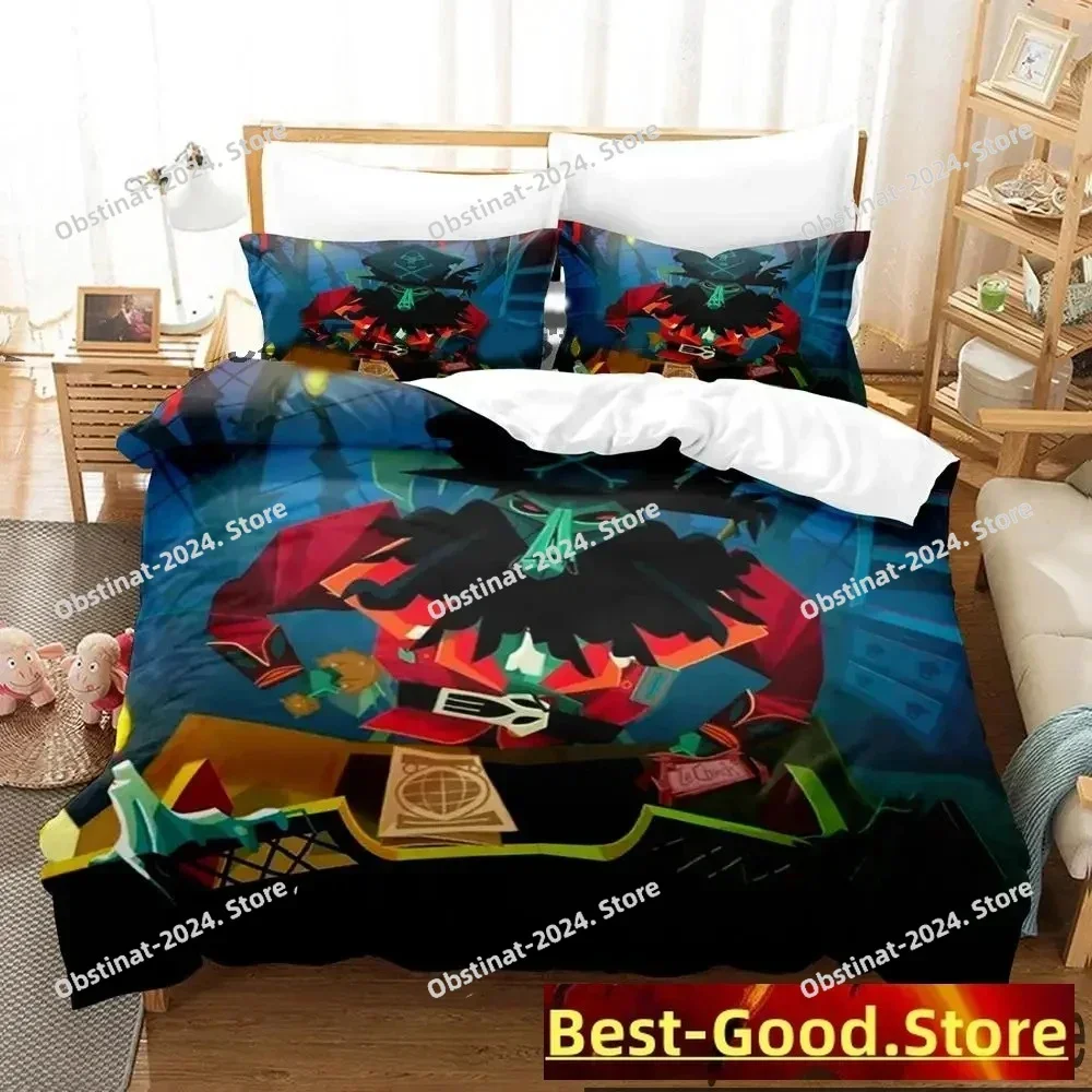 3D Monkey Island Lechuck Bedding Set Printed single Comforter Duvet Cover Pillow Case 3 Pieces Sets Kids Adult Size Linen Sheet