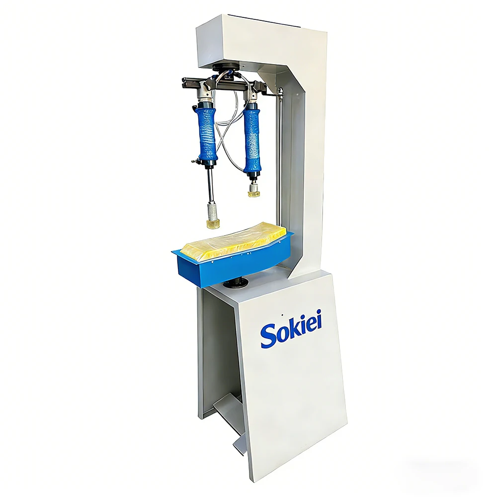 Pneumatic Shoe Edge Sole Marking Machine, Easy Operation for Casual/Sports Shoes Making