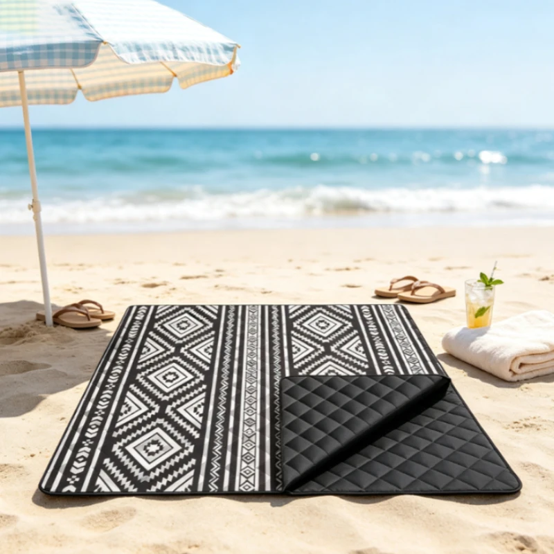 Large Ethnic Style Picnic Mat  - огляд і ціна Outdoor Camping Mats Large