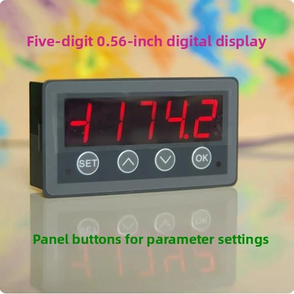 0.56 Inch LED RS485 Serial Port Meter MODBUS-RTU Display Master Slave Monitor Mode DC 8-25V Industrial Panel Mount Gauge