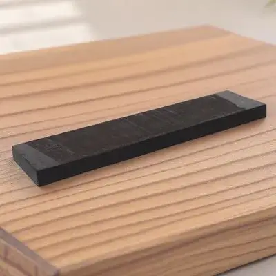 

Ebony Guitar Bridge Wood Block Blanks for DIY Acoustic Guitar Bridge Saddle Replacement Craft Materials