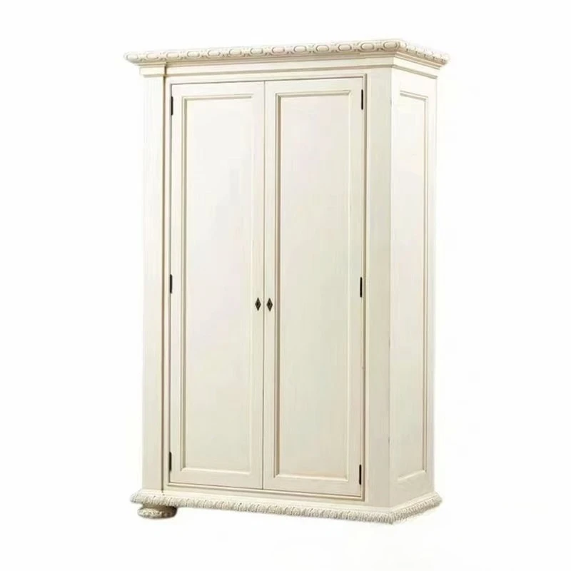 

Bedroom creative solid wood wardrobe, simple