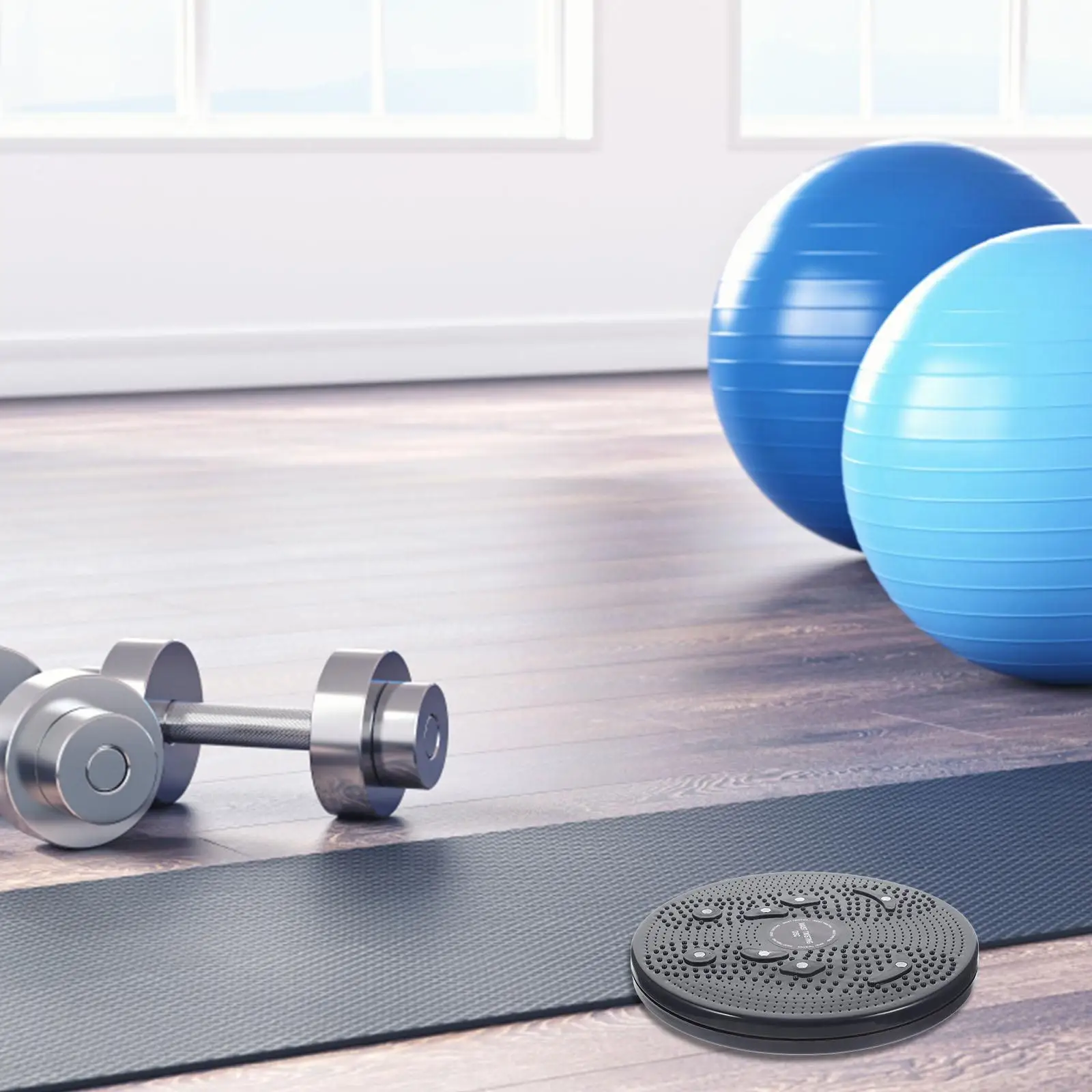 Magnetic Waist Fitness Rotary Tool Home Gym Equipment Rotating Board Non Stable Platform Exercise Slimmer Abs Hips