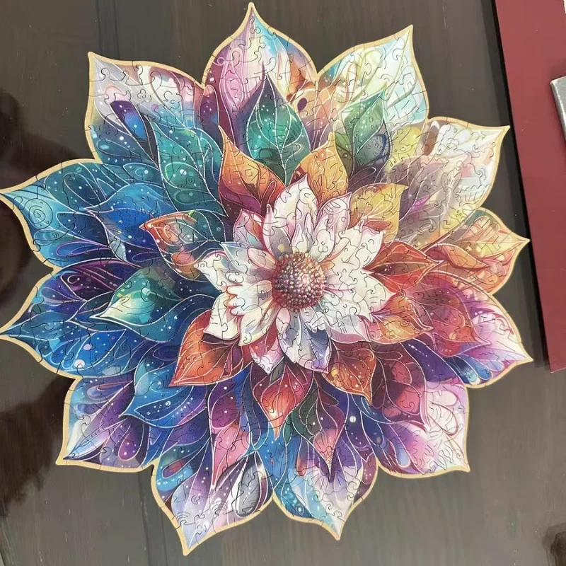 Fun Puzzle World Creative Special-shaped Puzzle Handmade DIY Living Room Decoration Painting Art High-end Ornaments