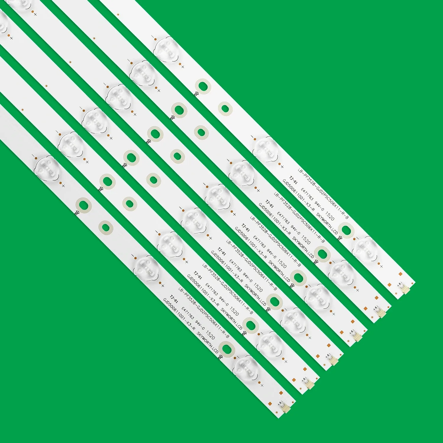 LED شريط إضاءة خلفي (12) لشارب LC-50LB371C 50LB481U 50PUT6400 50PFT4509 50PFH4009 500TT64 500TT63 LB50045 V0 V1 00 50PFH5300 #3