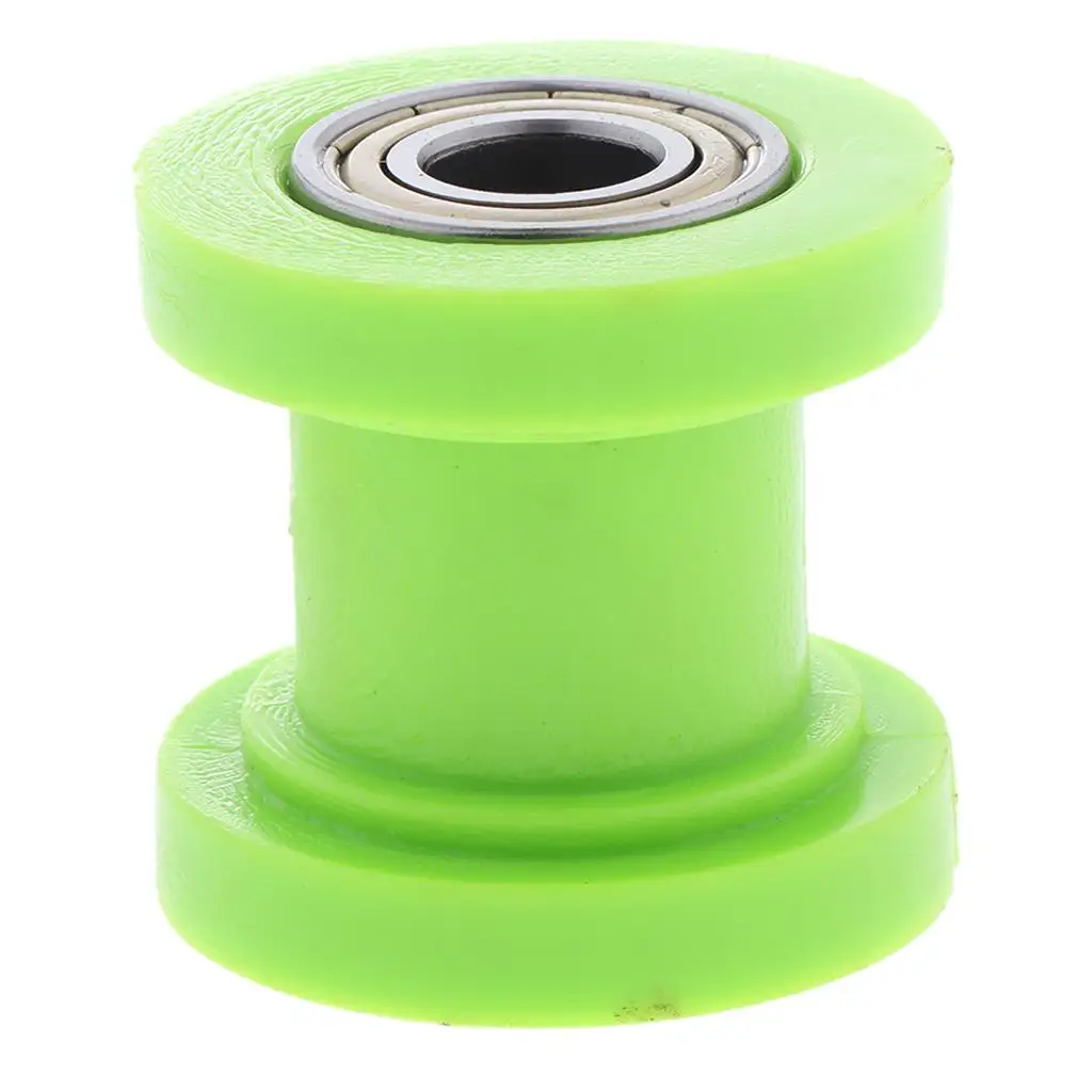 2-4pack Motorcycle 10mm Chain Roller Pulley Tensioner Wheel Guide for Cars Green