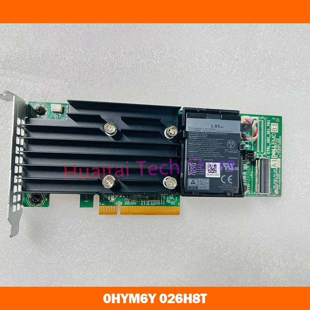 For Dell H750 Raid Card 12GB Array Card 8GB Cache 0HYM6Y 026H8T