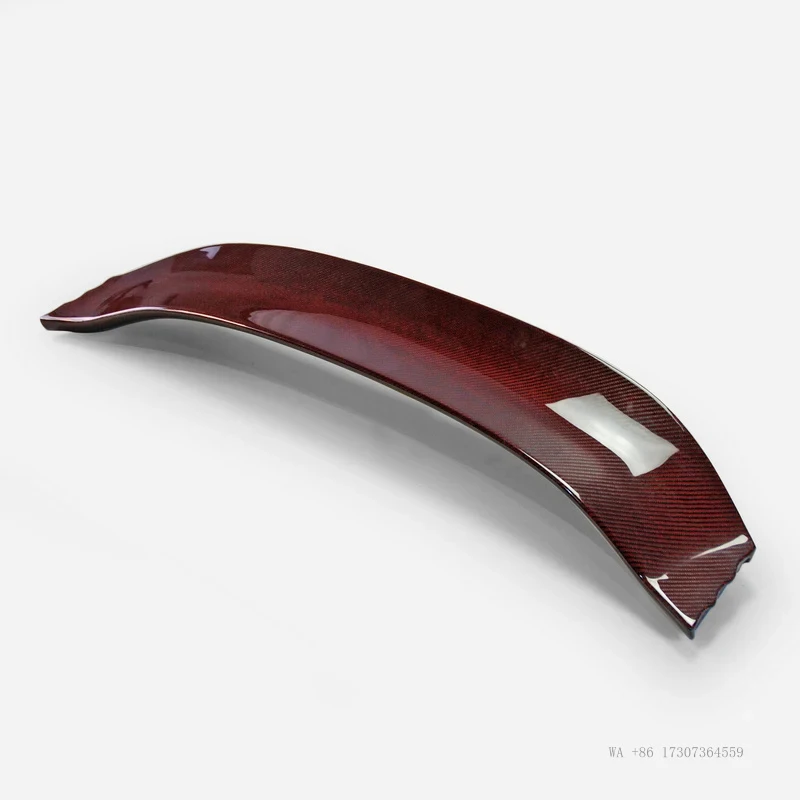

Hot Red Color 3K Carbon Fiber Rear Spoiler Wing Blade for Honda Civic FK8