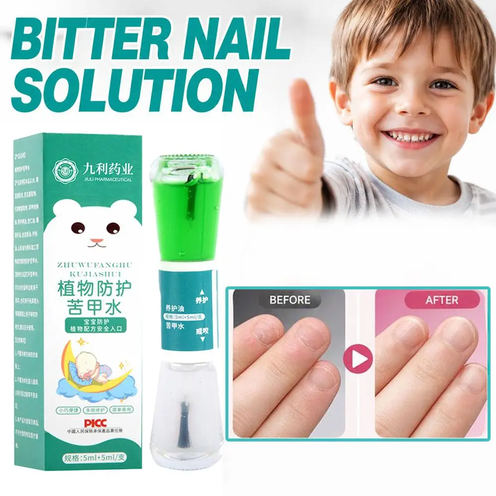 

Natural Bitter Nail Polish Pen For Thumb Sucking Habit Breaking Treatment Waterproof Fast Dry Nail Care For School Kids