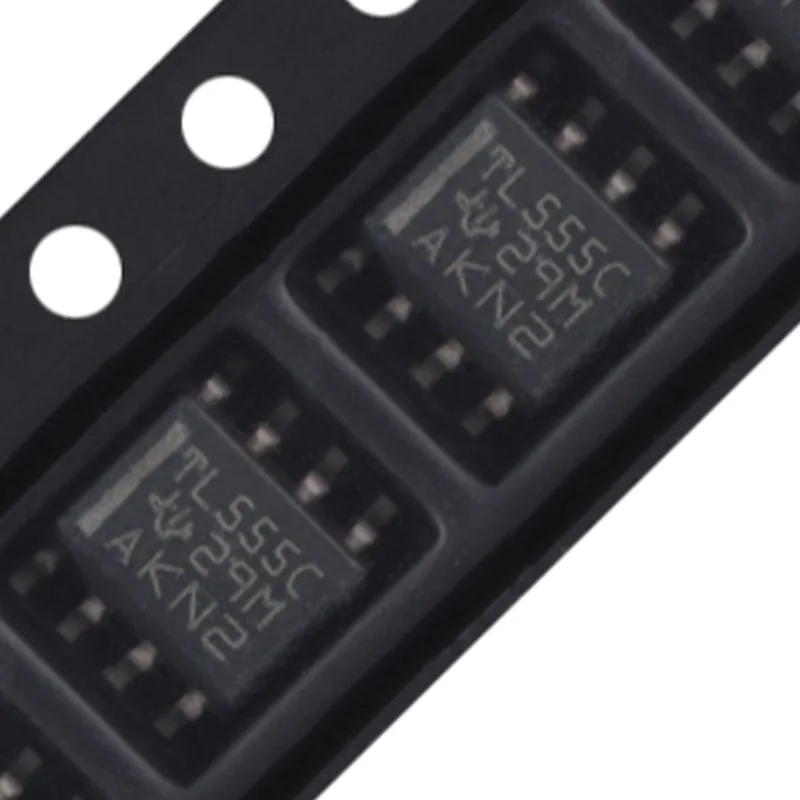 

100 Pieces of Brand New Original Tlc555Cdr with Marking Tl555C Soic-8 Low-Power Timer Chip