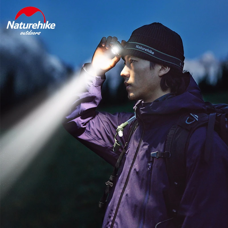 

Naturehike Led Rechargeable Headlamp Motion Sensor HeadLight Waterproof Head Flashlights For Outdoor Camping Fishing Head Lamp