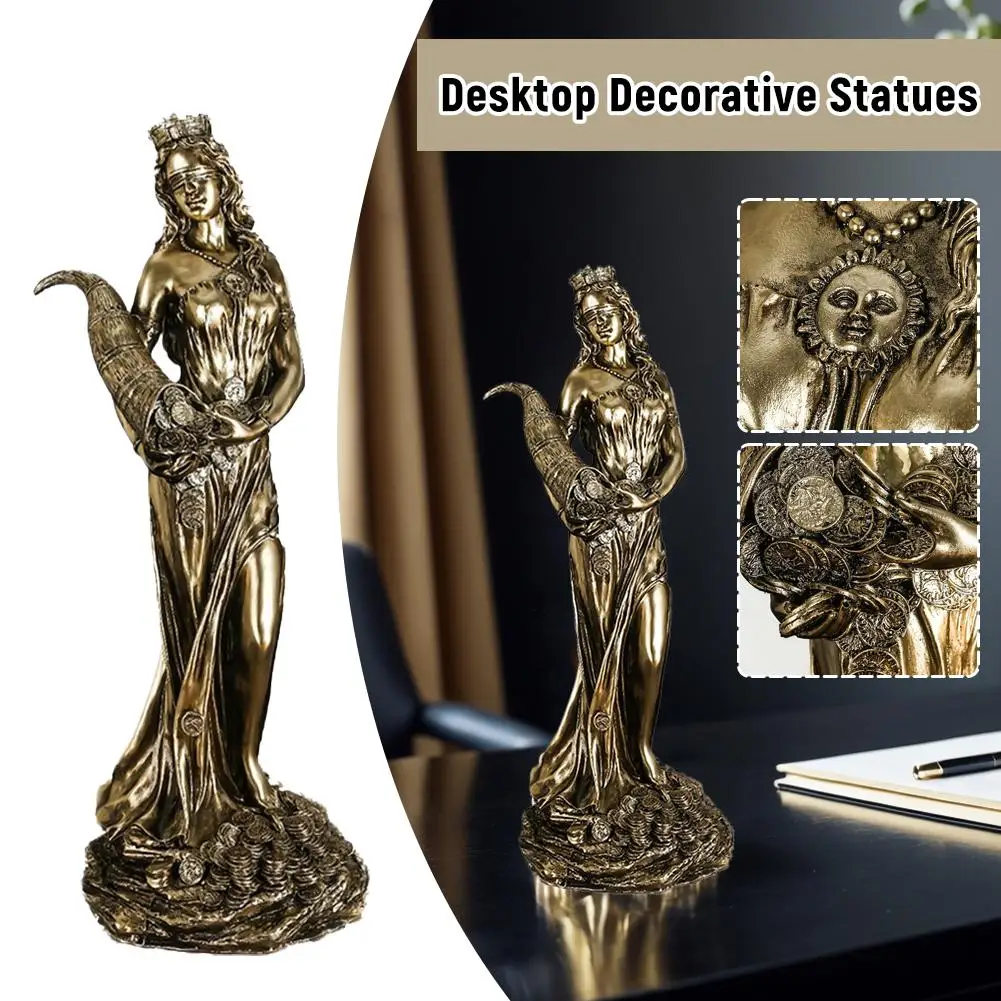 3 أحجام الثروة آلهة النحت اليدوية واقعية النحاس تمثال راتنج محظوظ مكتب ديكور المنزل هدية لمكتب أمين الصندوق زخرفة