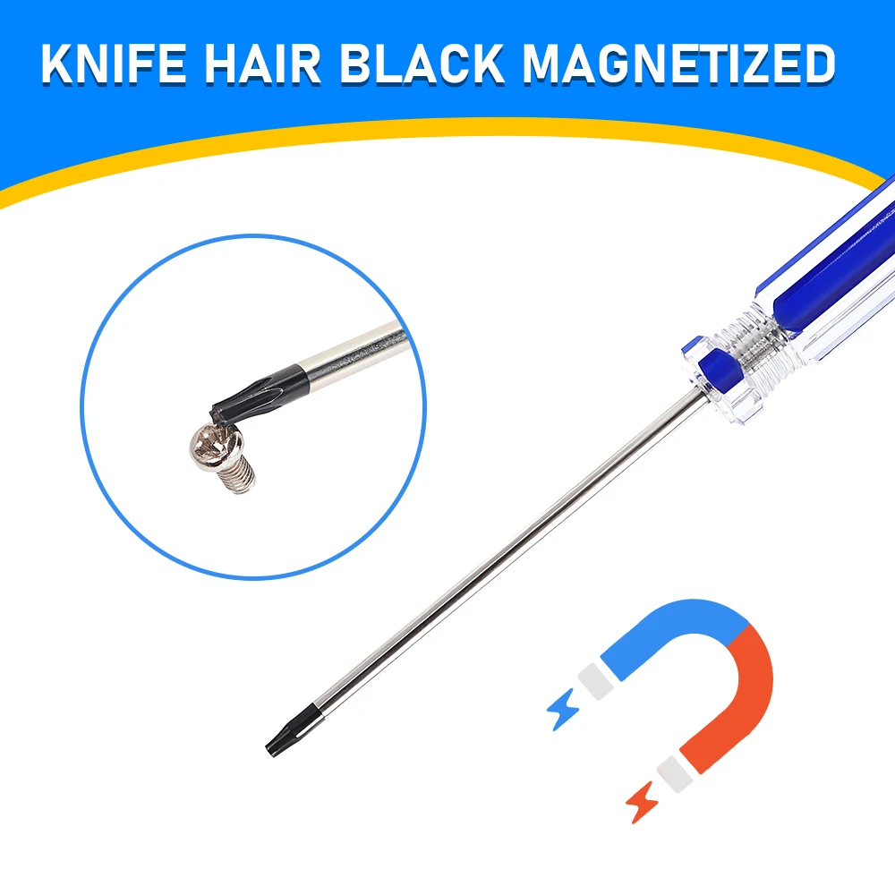 T8 Precision Screwdriver Security Magnetic Bits Hardware Repair Tool Compatible For Dyson V7 V8 V10 Vacuum Cleaner Anti Slip