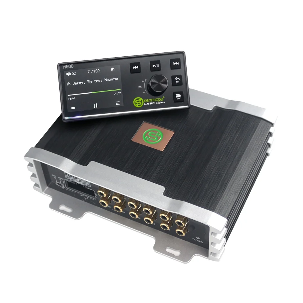Sennuopu Power Equalizer Amplificadores Dsp Audio Processor 4 Channel Amplifier