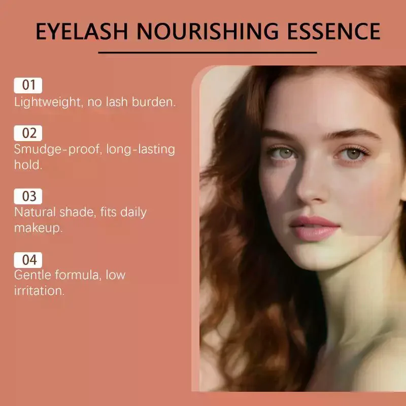 Eyelash Care Serum for Weak Short Lashes Hydration Promotes Lash Health Ready for Smooth Mascara