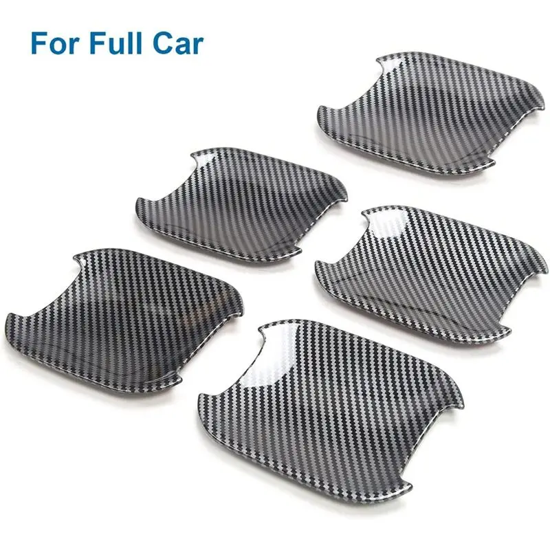 

Car Door Handle Cover Inserts+Door Bowl Cover Kit For Ford Bronco 2021 2022 2023 4 Door Accessories ,ABS