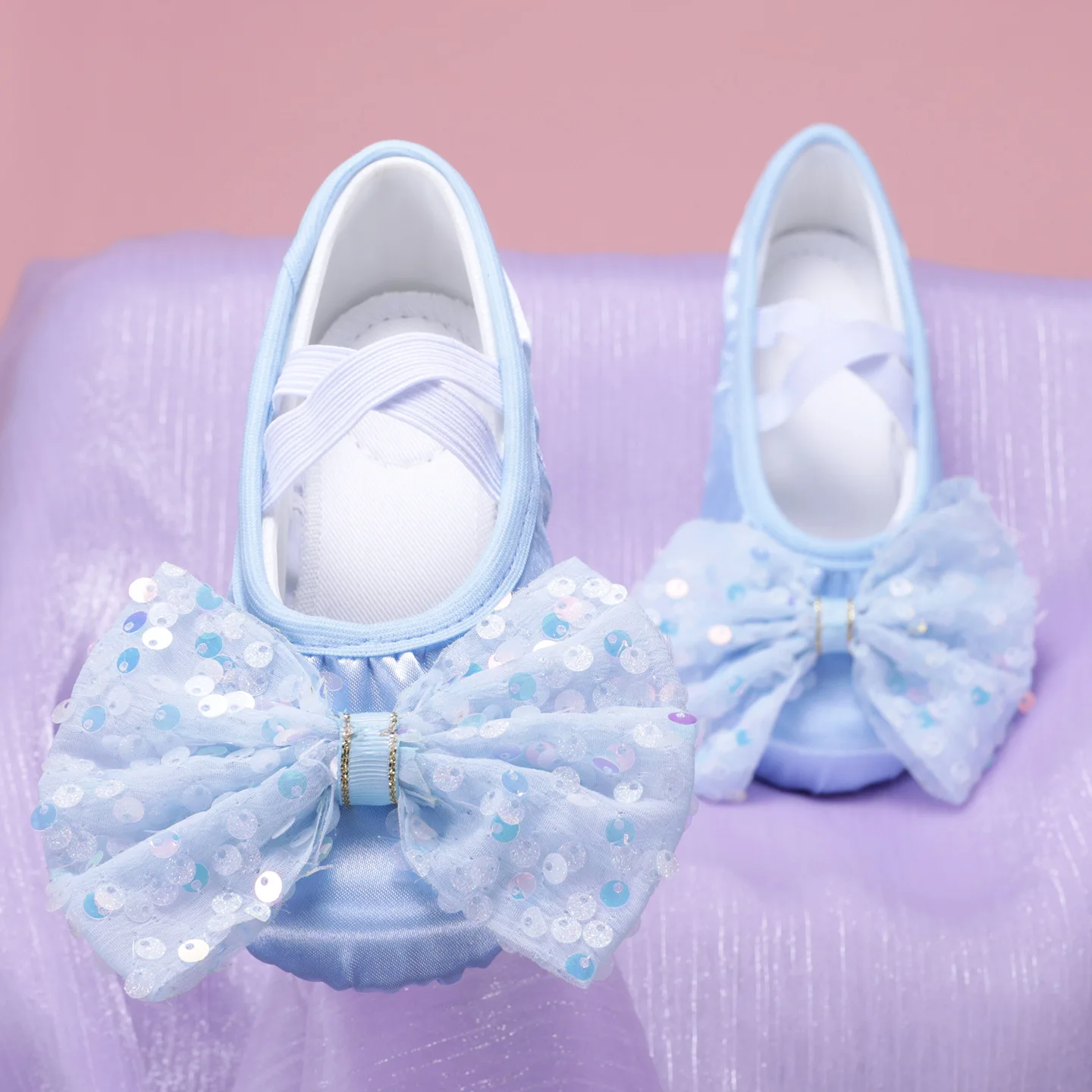 

балетки для девочек, танцевальные кроссовки с синим бантом, балетки на плоской подошве, балетки, танцевальная обувь для женщин, удобная женская обувь, новый продукт