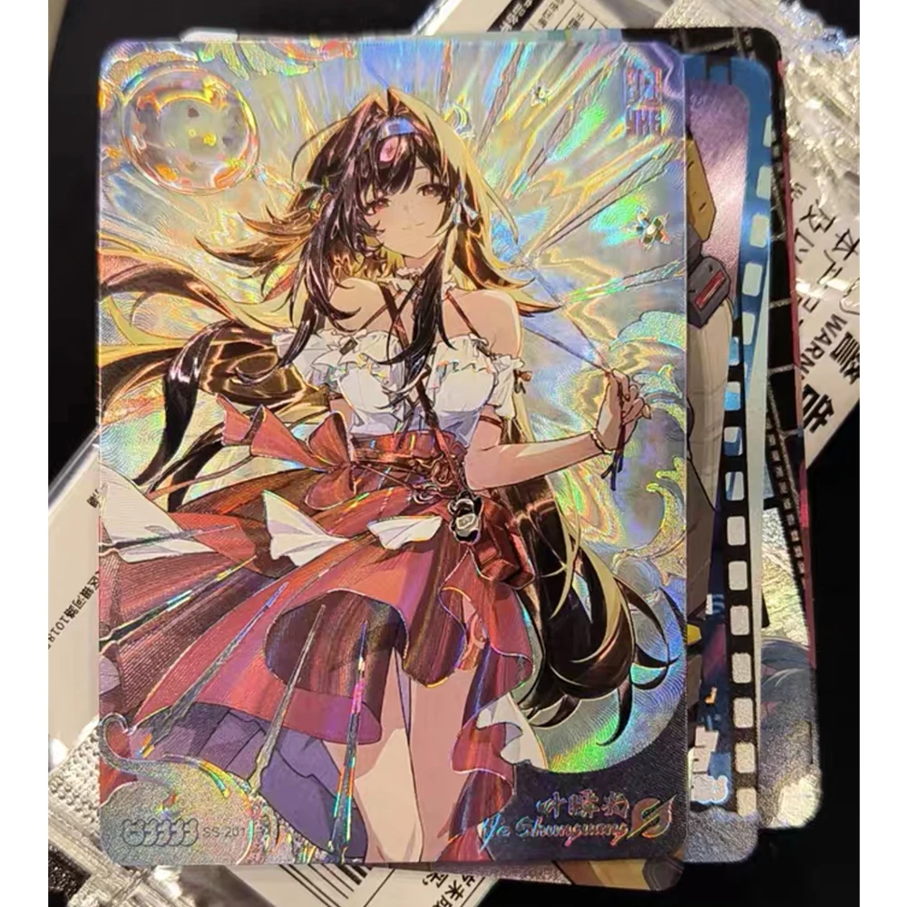 Flash soul Zenless Zone Zero ALL series Piper Wheel Ye Shunguang rare SS UR Collection card Game toys Christmas birthday gift
