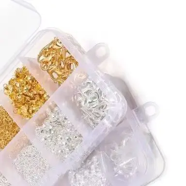 1260pcs/Set Jewelry Making Starter Kit Earrings Necklace Findings DIY Beads Jewelry AccessoriesSuitable For Adults And Beginners