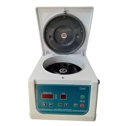 TD4C Laboratory Centrifuge Electric Low Speed PRP Centrifuge Digital Display Desktop Centrifugal Machine 0-4000RPM Adjustable