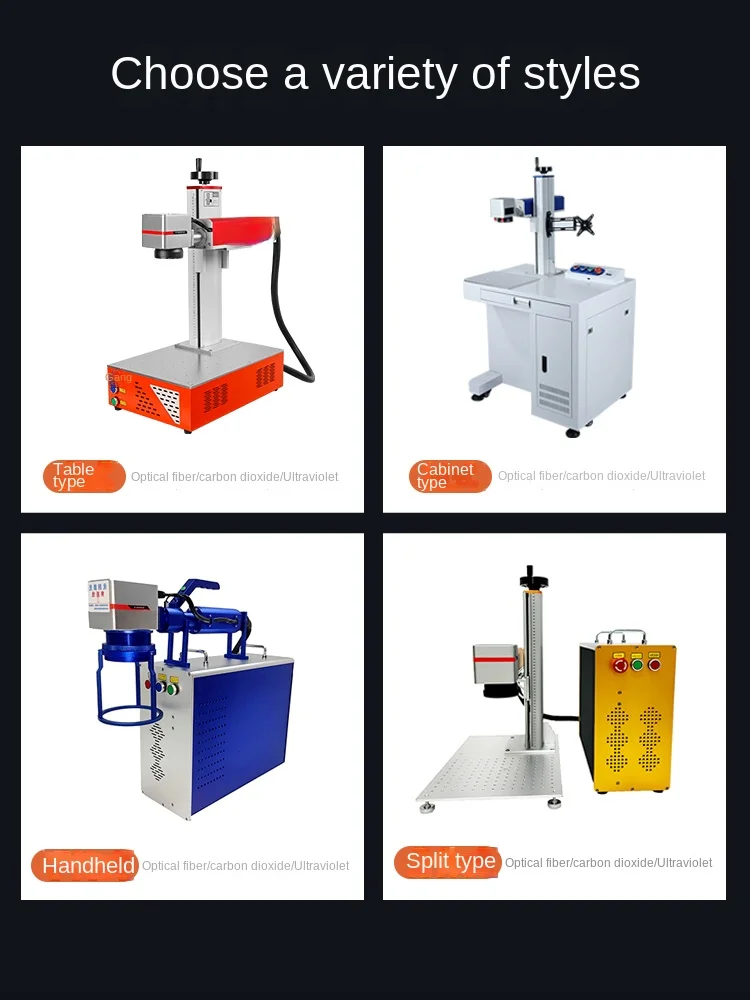 Lasercodeermachine Desktop Fiber Handheld Blad Kleine Automatische Lasergraveermachine