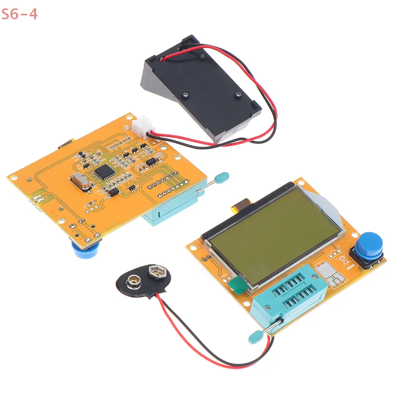 【HGS28】LCR-T4 Multifunction Transistor Tester ESR Instrument Transistor Tester Capacitor Resistor Diode Triode Thyristor Tester