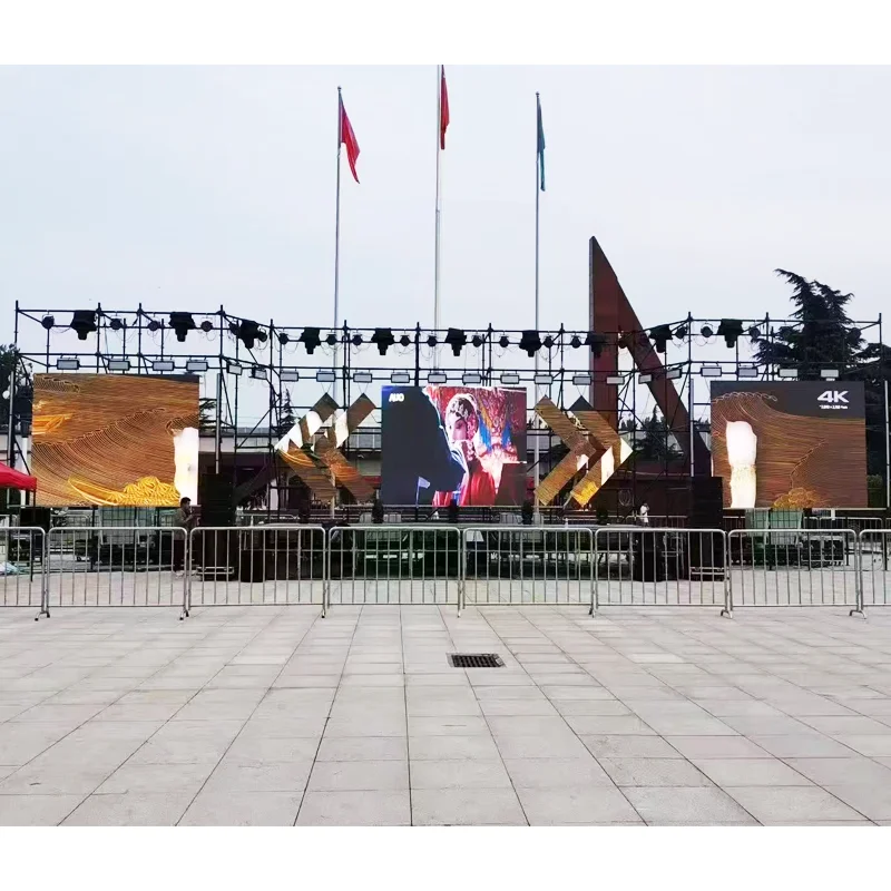 P3.91 Outdoor LED Rental Screen Roadshow Promotion Display for Commercial Event
