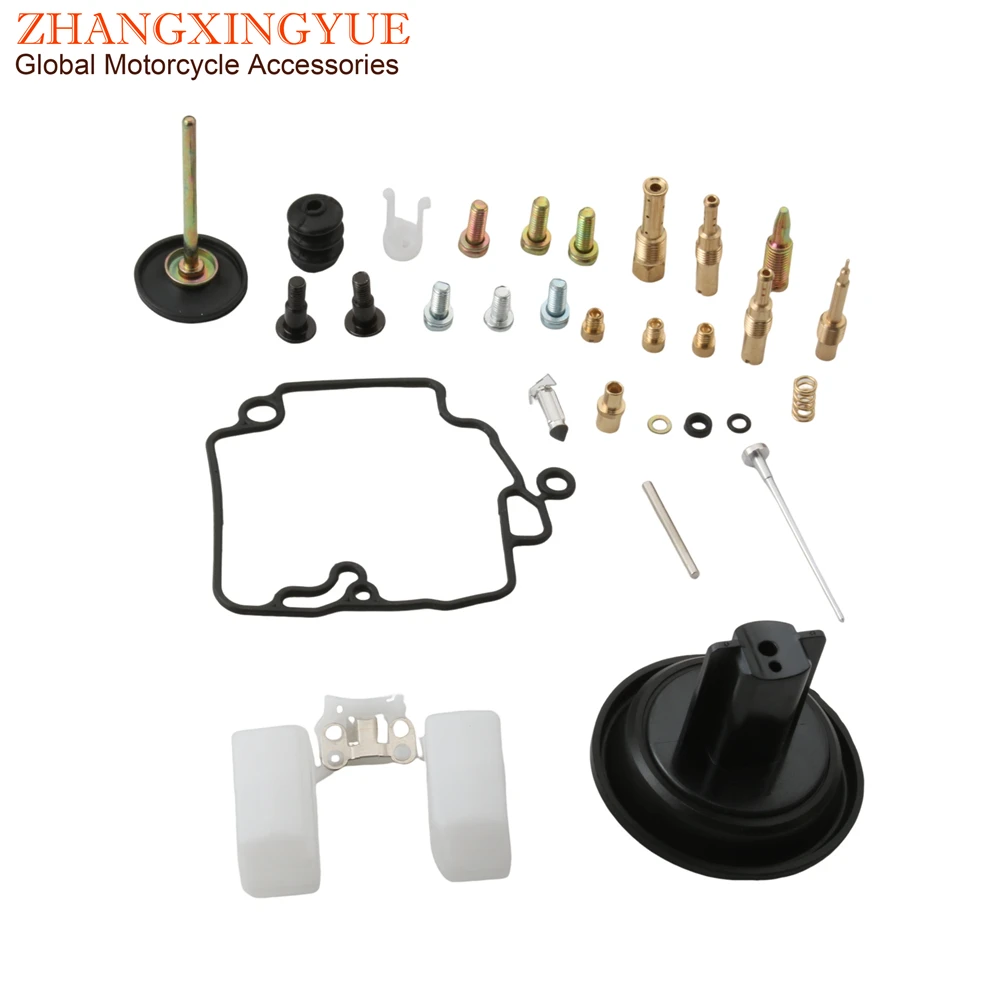FLY100 Zip100 Liberty100 Ремкомплект карбюратора Плунжерная диафрагма для Piaggio FLY 100 Zip Liberty 100cc 4T CM146602