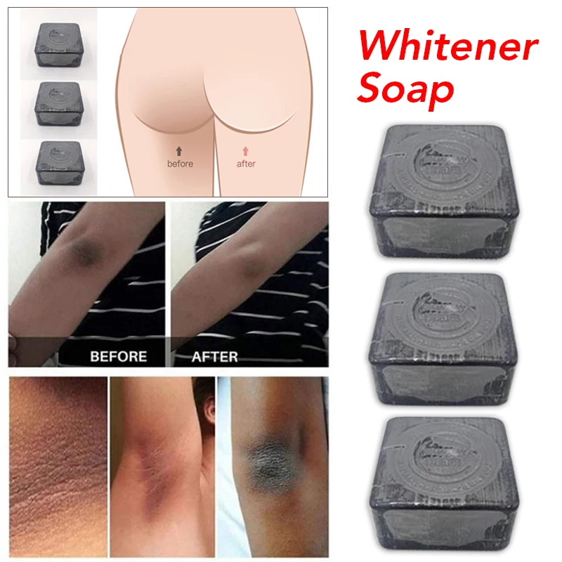 Africa Nigeria Handmade Soap 100g Women Private Bamboo Charcoal Vagina Whitening Soap Bleaching Remove Darkness Skin Cleansing