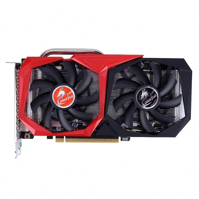 gebruikte Colorful Battle AX GTX 1660 SUPER 6G voor Gaming Desktop Gaming grafische kaart