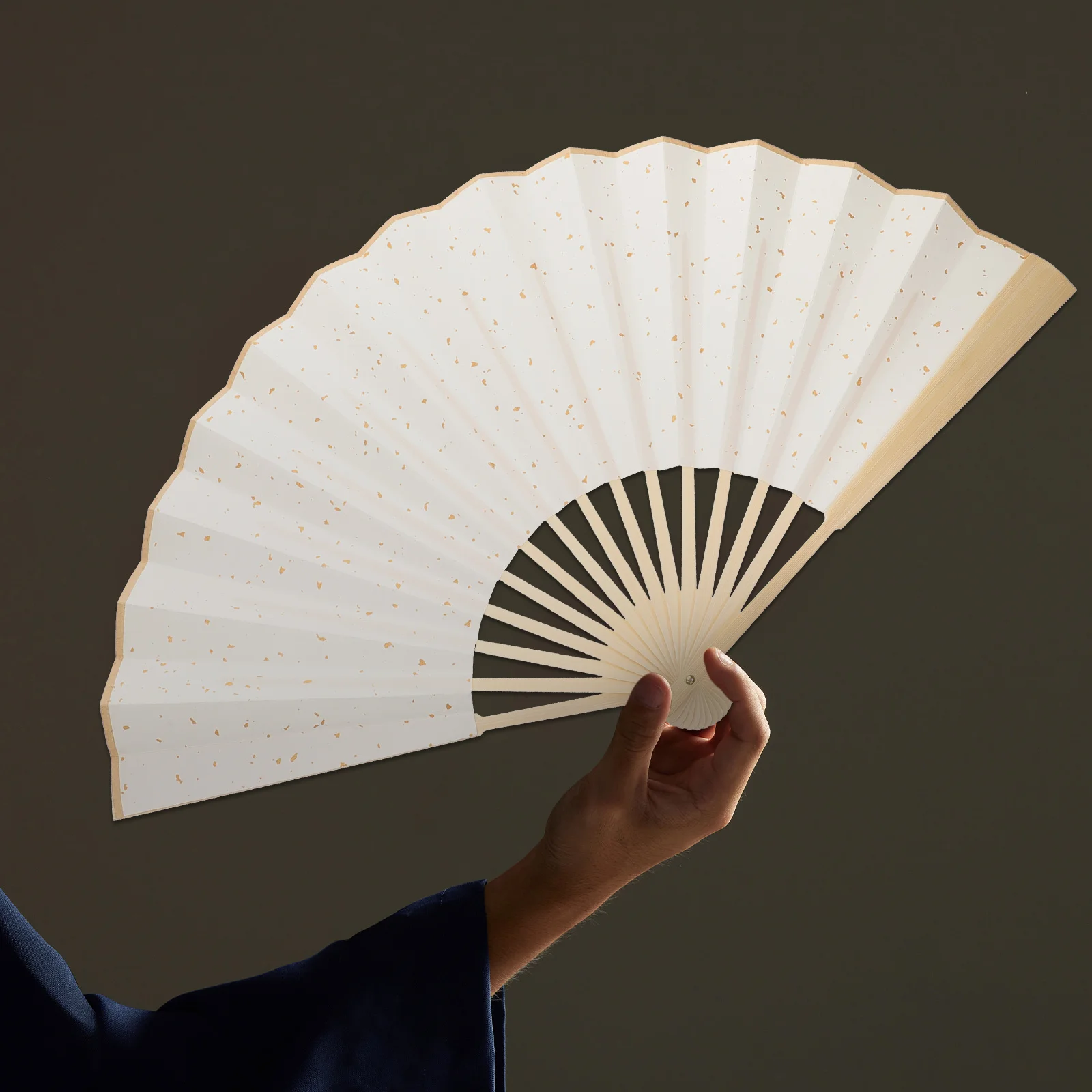 

Exquisite DIY Blank Folding Fans Premium Paper Material for Kids Graffiti Drawing Accessory Handheld Fans Kids Graffiti Fan