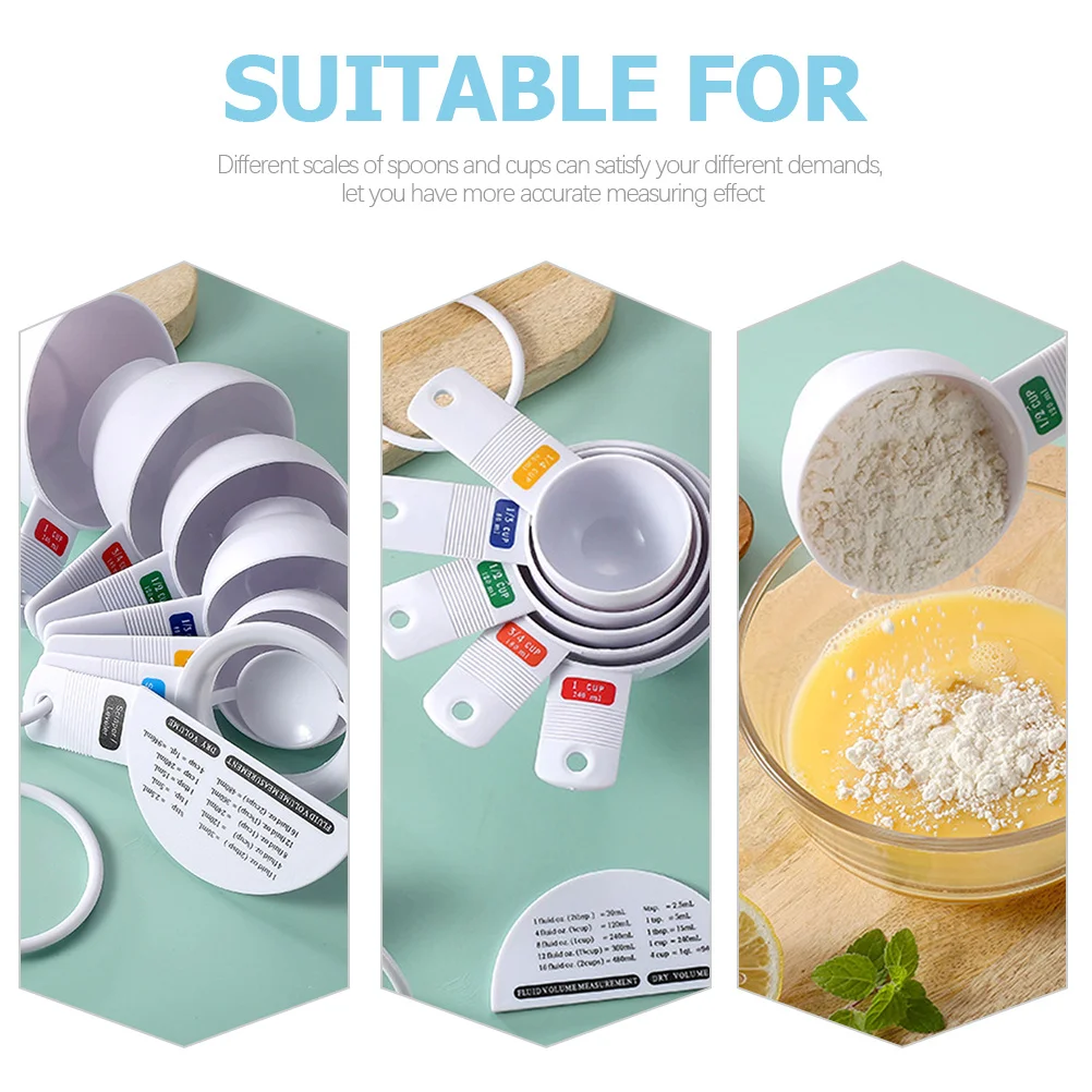 

1 комплект мерных ложок, чашки 3/4, 1/2 1/4, штабелируемые мерные инструменты, сепаратор для яиц, кухонный набор для выпечки, мерная чашка для жидкости, маленькая