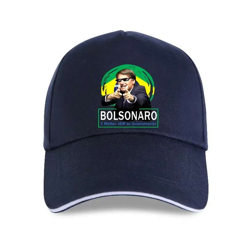 New Jair Bolsonaro Presidente Brasil Bolsonaro Black Navy Baseball cap Full Size S-5XL white black grey red trousers suit hat