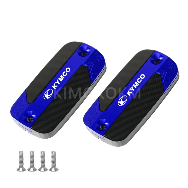 For KYMCO DownTown 125 200 300i 350i XCITING 250 300 350 400 500 Motorcycles Front Brake Reservoir Fluid Tank Cover Oil Cup Cap view 5