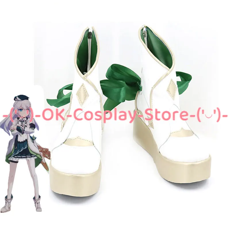 

Theresa Apocalypse Cosplay Shoes Game Honkai Impact 3 Cosplay Prop PU Leather Shoes Halloween Carnival Boots Custom Made