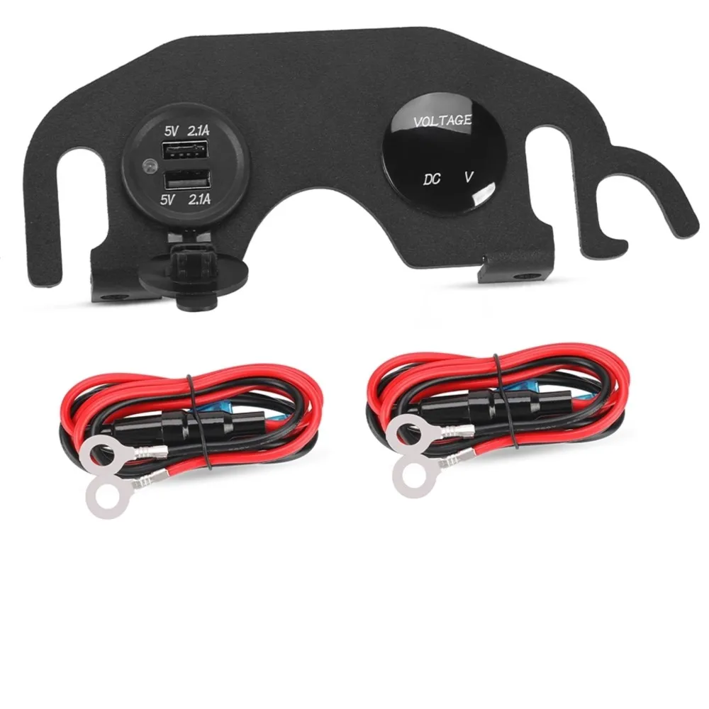 VStrom 650 Auxiliary Shelf USB Dash Panel Aftermarket Fit For Suzuki V-Strom650 DL650 2004 2005 2006 2007 2008 2009 2010 2011