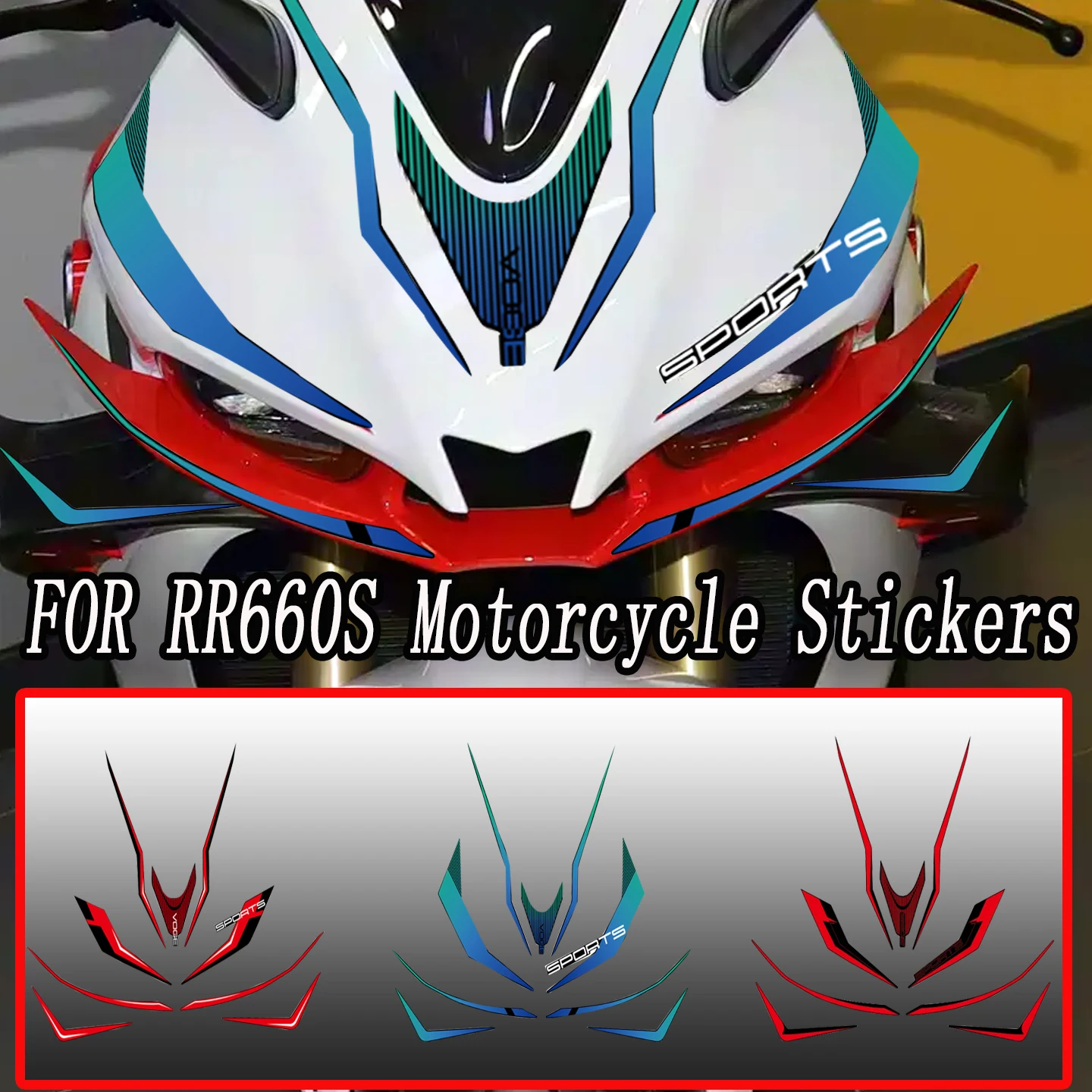 

Передние аксессуары для мотоциклов, модифицированные защитные наклейки, наклейки для VOGE RR660S RR 660 S