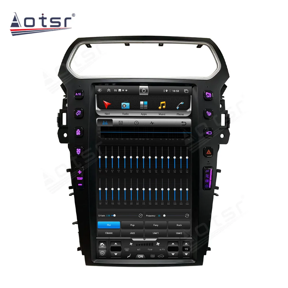 

13,6 ‘’ Carplay Android 13 для Ford Explorer 2011-2019 GPS-навигация Автомобильный радиоприемник HD с сенсорным экраном Стерео Авто автомобильные аксессуары