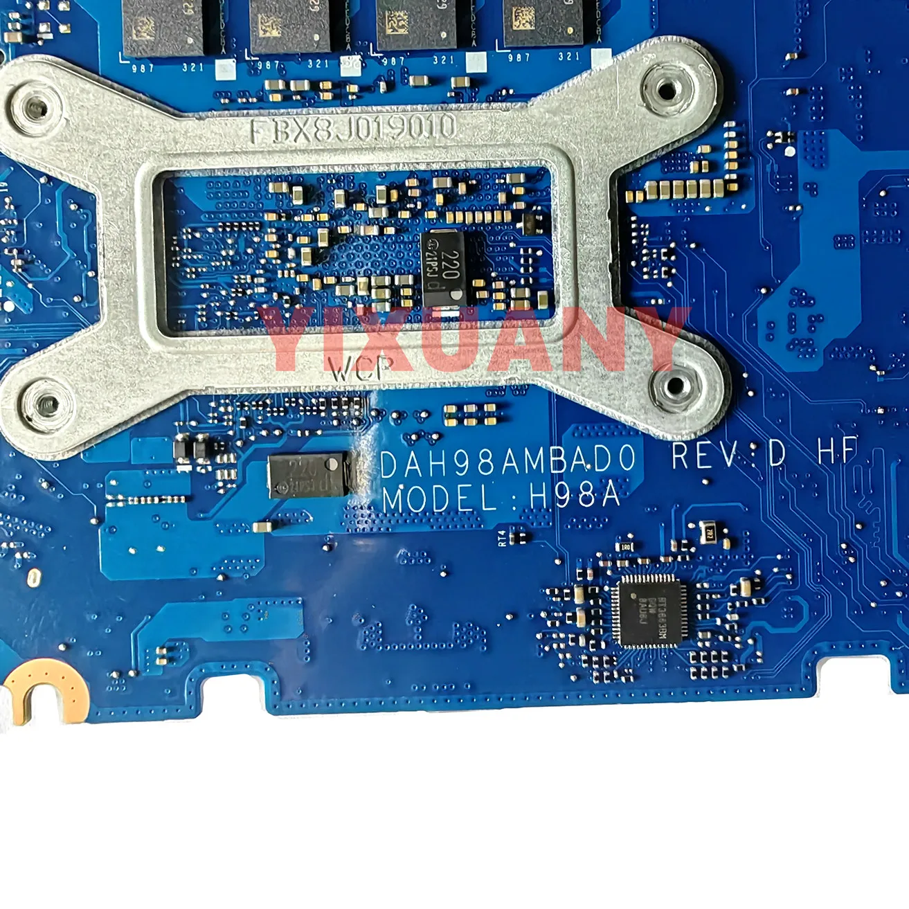Imagem -03 - Laptop Motherboard para Huawei Honor Magicboook Nbl-waq9hnr H98a Matebook D14 D15 Dah98ambad0 R53500u R7-3700u 8gb 16gb Teste ok