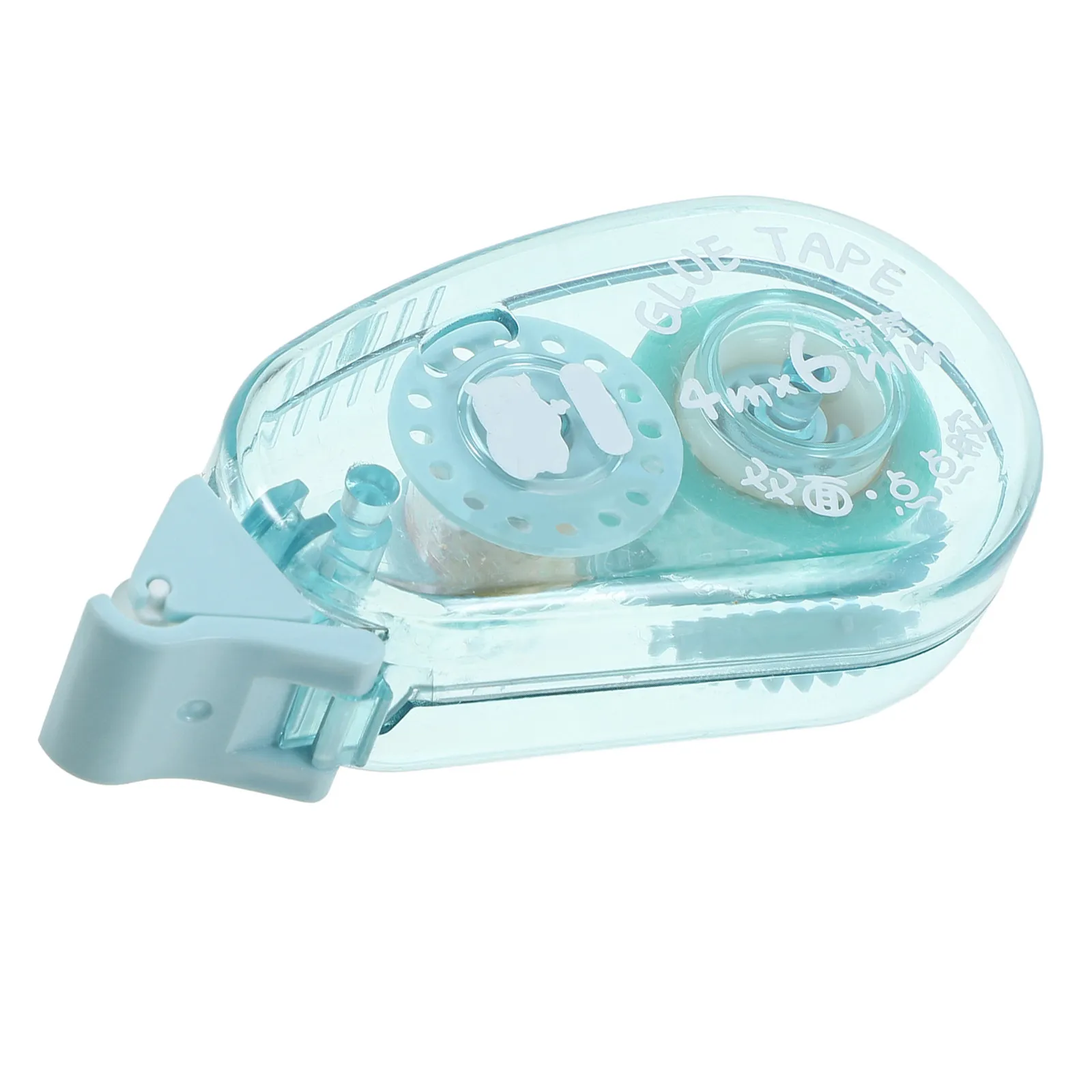 

Двусторонний клейкий ролик: компактный, легкий, для скрапбукинга, журналов, рукоделия, клей-ролик для скрапбукинга