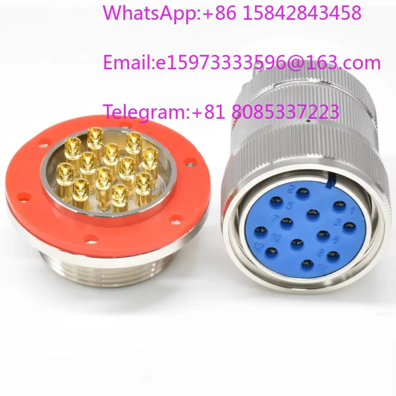 Glass Sealed Hermetic Connector MX23-8P 19Pin Kovar Alloy Square Vacuum Socket
