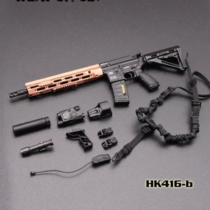 ألعاب صغيرة الفرق الجندي بندقية بندقية الملحقات النموذجية ، لعبة غير قابلة للرمي ، تناسب 12 '' شكل أكشن ، متوفر ، HK416 ، M4 ، 1: 6 أعلى 12 مبيعات M4 Airsoft Stock - رقم 6
