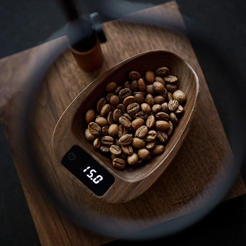 Bomber coffee electronic scale, weighing bean display plate, hand brewing bean plate spray bottle set