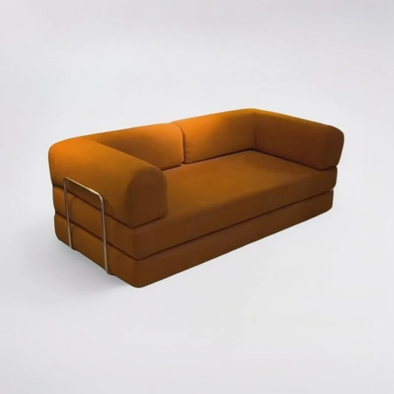 Vacuum Compressed Modular Convertible Sofa Bed Living Room Sofa Foldable All Foam Small Apartment High Quality Home Furniture